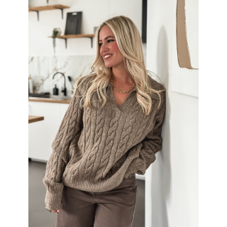 Pull Alyana - Taupe