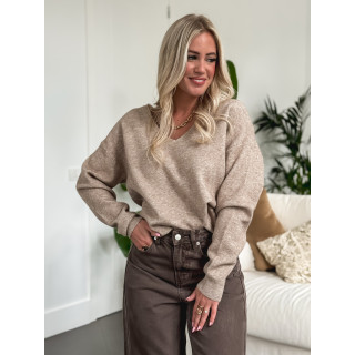 Pull Ondelina - Taupe
