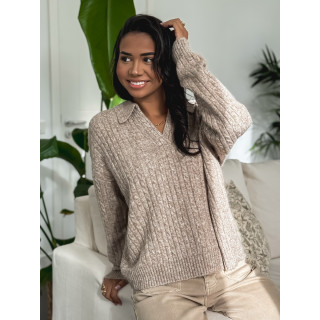Pull kaia - Taupe