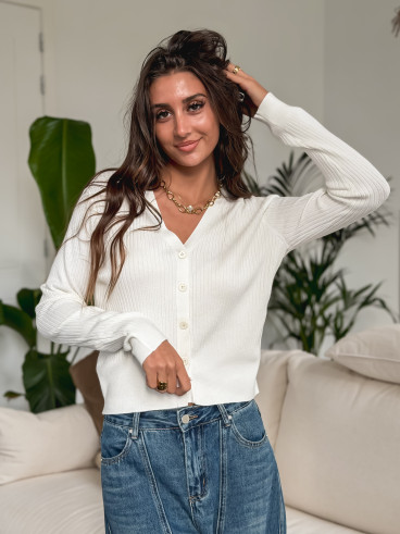 Gilet Lucciana - Blanc