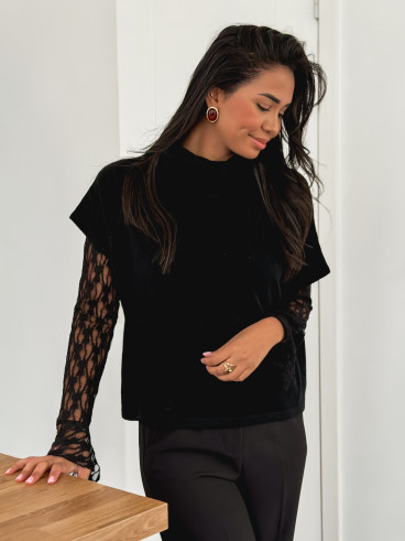 Blouse Calisma - Noir Blouse Calisma - Noir