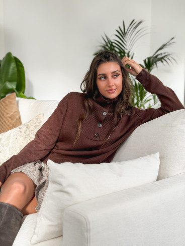 Pull Arles - Marron Pull Arles - Marron