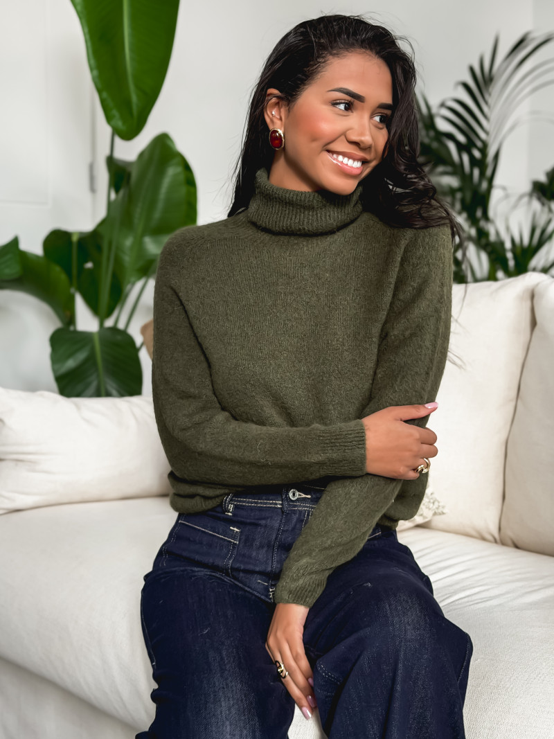 Pull Rosy - Kaki Pull Rosy - Kaki