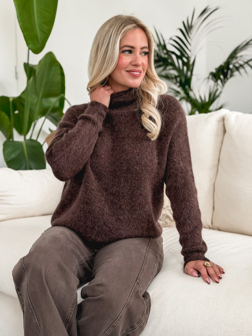Pull Rosy - Chocolat