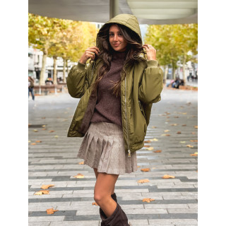 Jupe Rosella - Beige/Chocolat