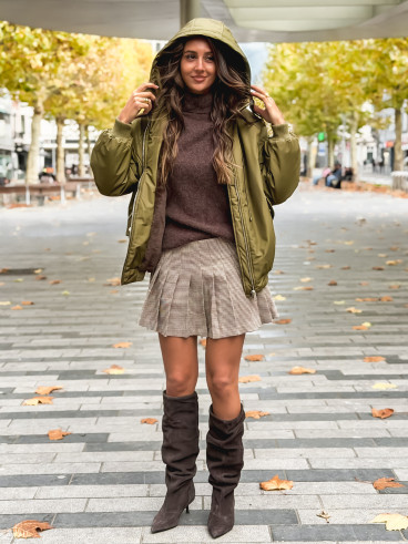 Jupe Rosella - Beige/Chocolat Jupe Rosella - Beige/Chocolat