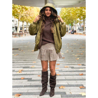 Jupe Rosella - Beige/Chocolat