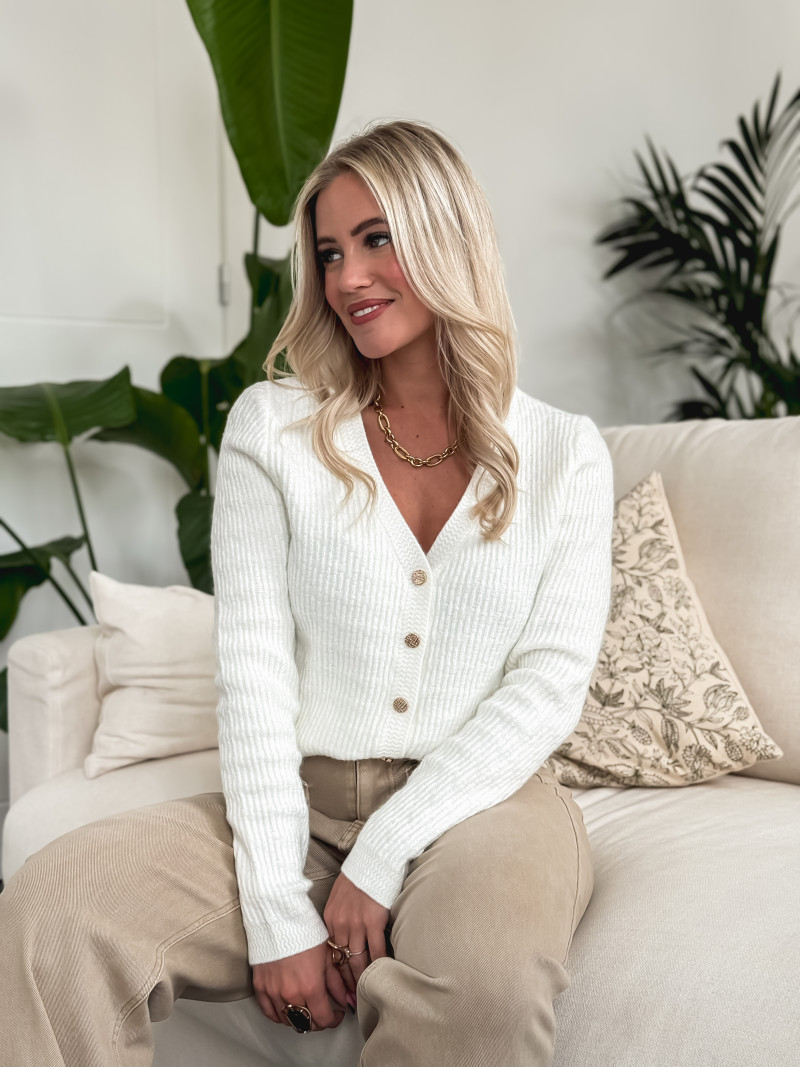 Gilet Mélusinde - Blanc Gilet Mélusinde - Blanc