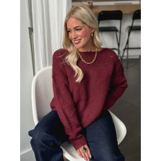 Pull Lonella - Bordeaux