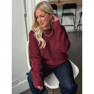 Pull Lonella - Bordeaux