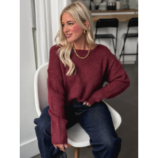 Pull Lonella - Bordeaux
