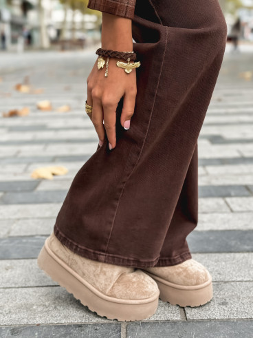 Boots Boréal - Beige foncé