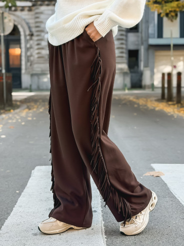 Pantalon Velina - Chocolat Pantalon Velina - Chocolat