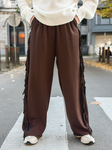 Pantalon Velina - Chocolat Pantalon Velina - Chocolat