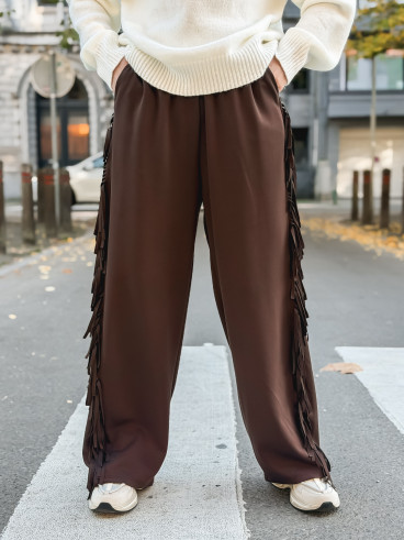 Pantalon Velina - Chocolat Pantalon Velina - Chocolat
