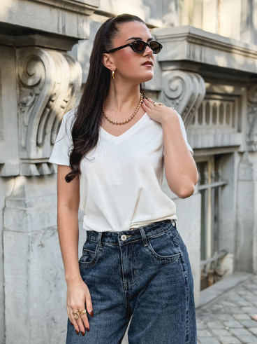 T-shirt Manuela - Blanc