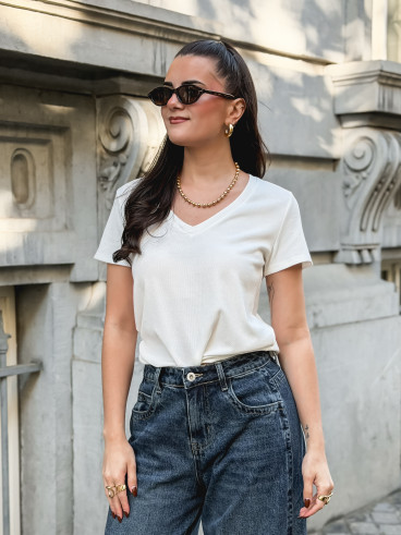 T-shirt Manuela - Blanc