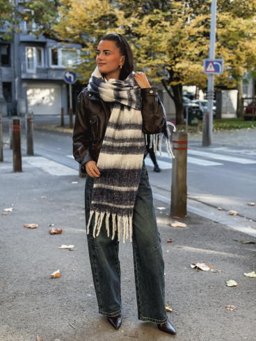 Echarpe Télia - Bleu marine