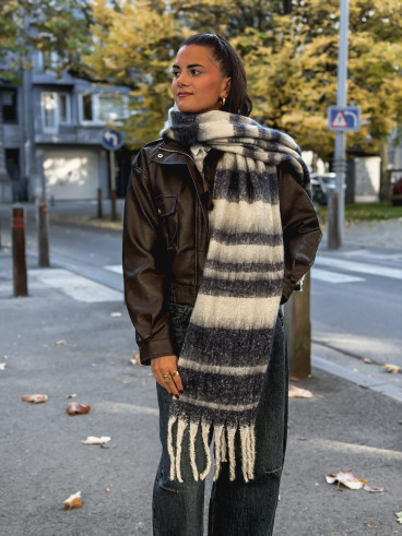 Echarpe Télia - Bleu marine