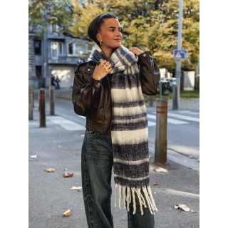 Echarpe Télia - Bleu marine