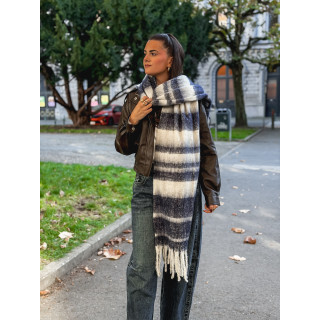 Echarpe Télia - Bleu marine