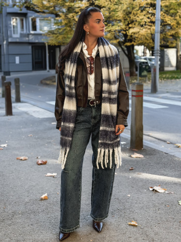 Echarpe Télia - Bleu marine