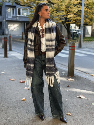 Echarpe Télia - Bleu marine