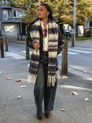 Echarpe Télia - Bleu marine