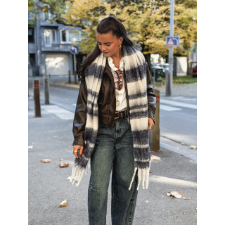 Echarpe Télia - Bleu marine