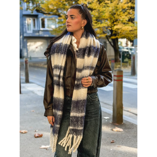 Echarpe Télia - Bleu marine