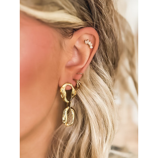 Boucles d'oreilles Lisbonne - Doré