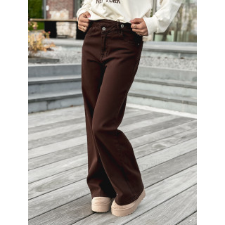 Jeans Lina - Chocolat