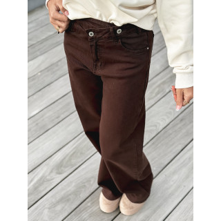 Jeans Lina - Chocolat