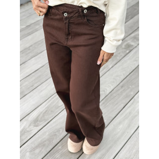 Jeans Lina - Chocolat