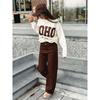 Jeans Lina - Chocolat