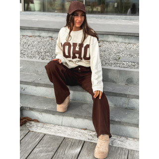 Jeans Lina - Chocolat