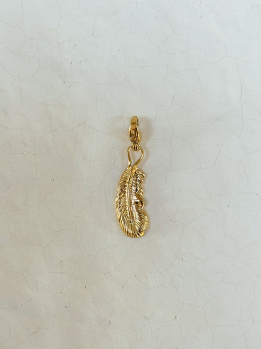 Charm Plume - Doré