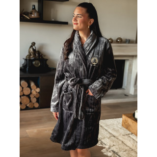 Peignoir Imane - Gris Anthracite