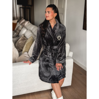 Peignoir Imane - Gris Anthracite