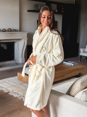 Peignoir Imane - Ecru Peignoir Imane - Ecru