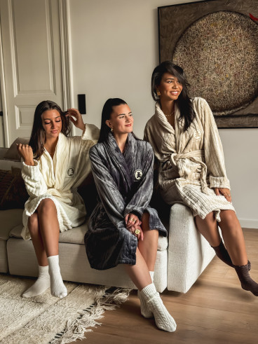 Peignoir Imane - Ecru Peignoir Imane - Ecru