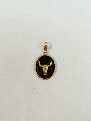 Charm Coraline - Doré/Chocolat