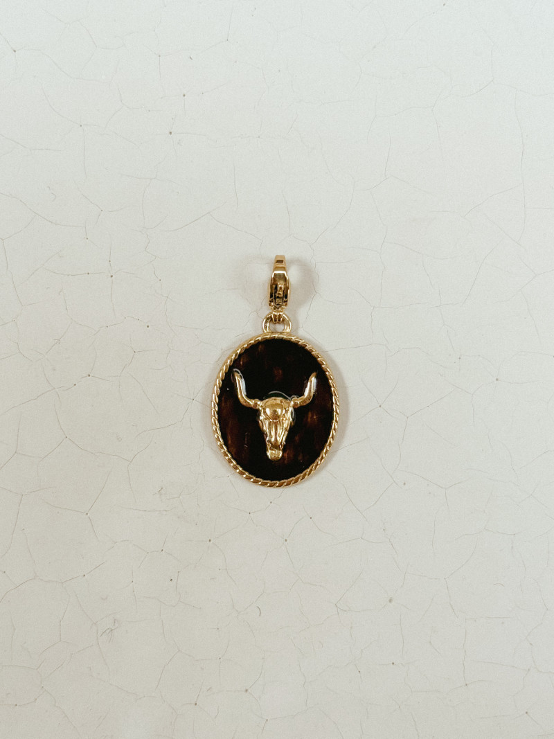 Charm Coraline - Doré/Chocolat