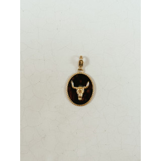 Charm Coraline - Doré/Chocolat