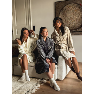 Peignoir Imane - Taupe