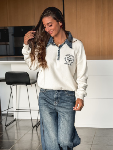 Polo Californie - Ecru