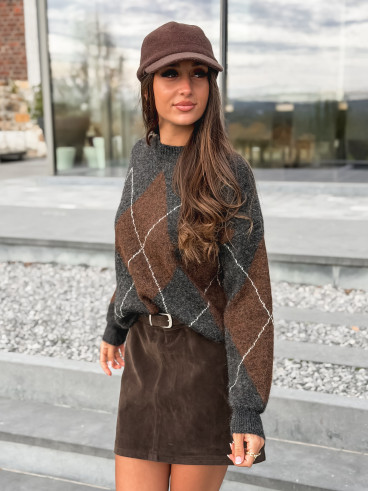 Casquette Anamaria - Chocolat