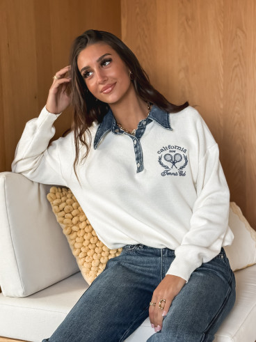 Polo Californie - Ecru