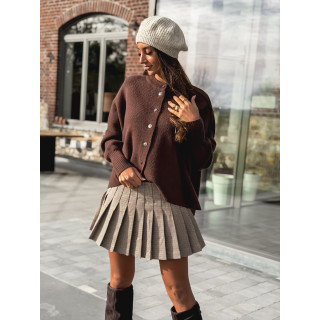 Gilet Budapest - Chocolat