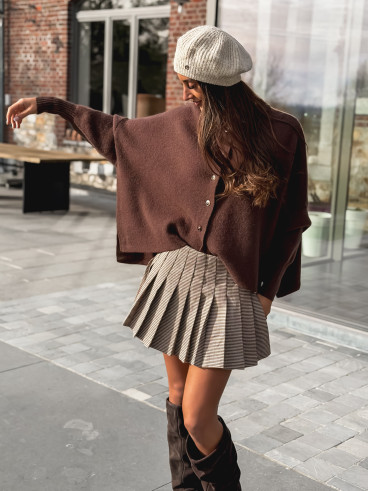 Gilet Budapest - Chocolat